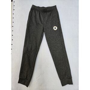 Converse All Star Girls Jogger Sweatpants Medium Dark Gray Athletic Pants